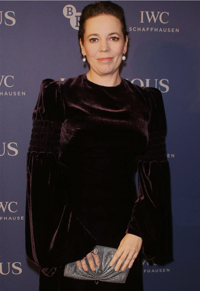 Brilliant Olivia Colman With Jardin Star Earring & Ouroboros Ring